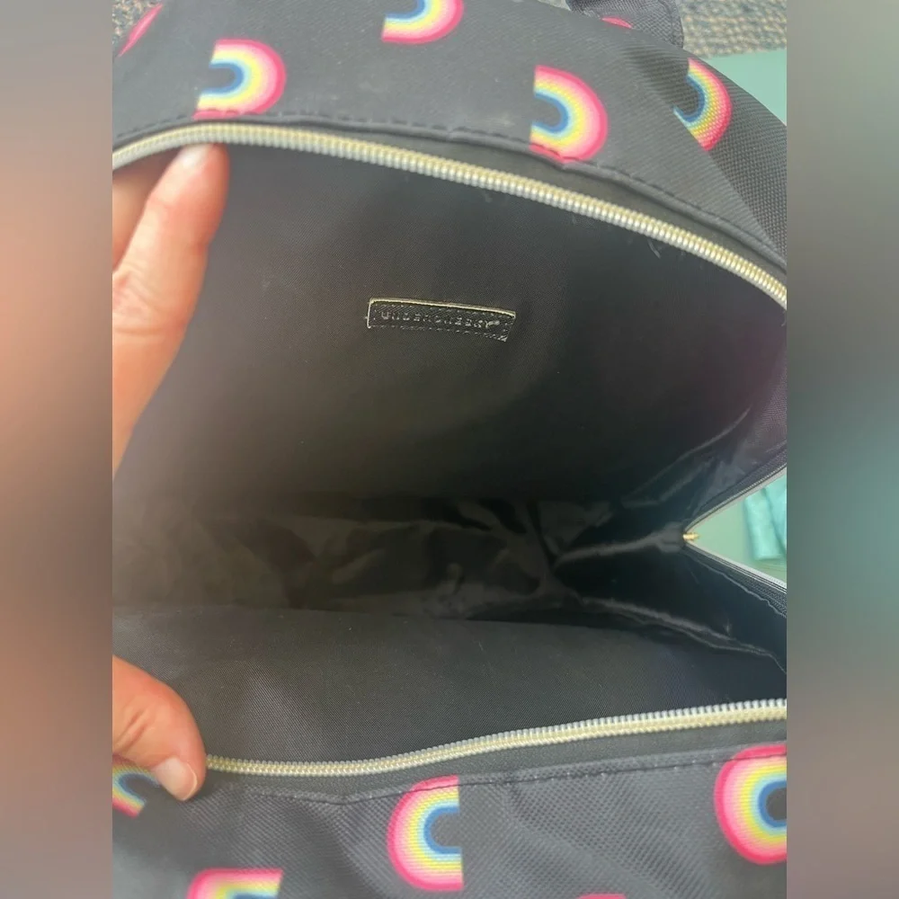 Under One Sky Rainbow Backpack Pride Travel Bag Back to School Zipper